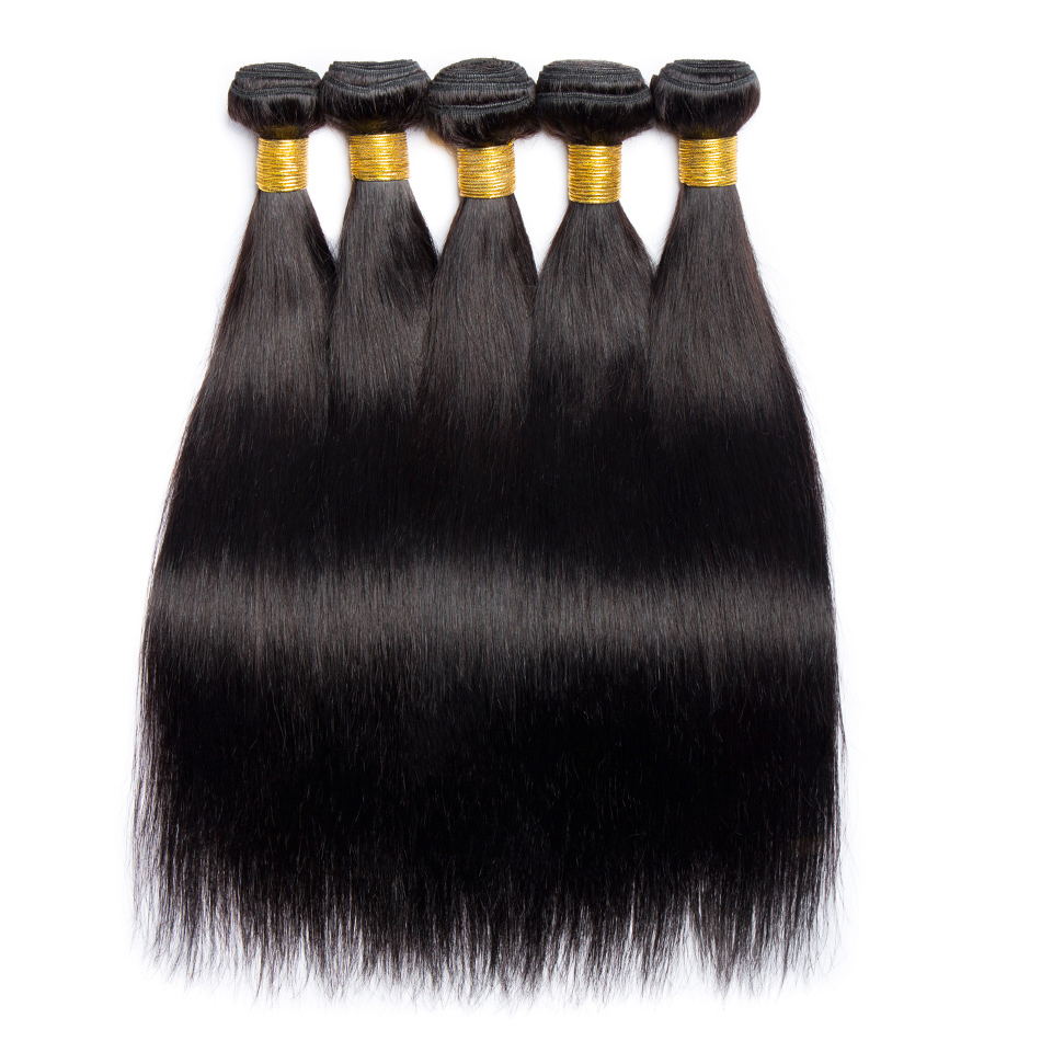 Stema 12A Raw Virgin Natural Straight Human Hair Bundles